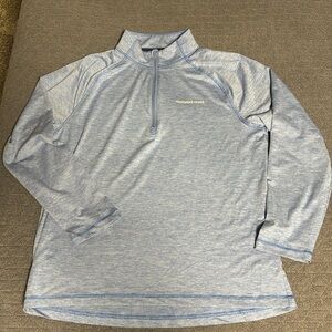 Vineyard Vines Performance 3/4 zip pullover light blue men’s large